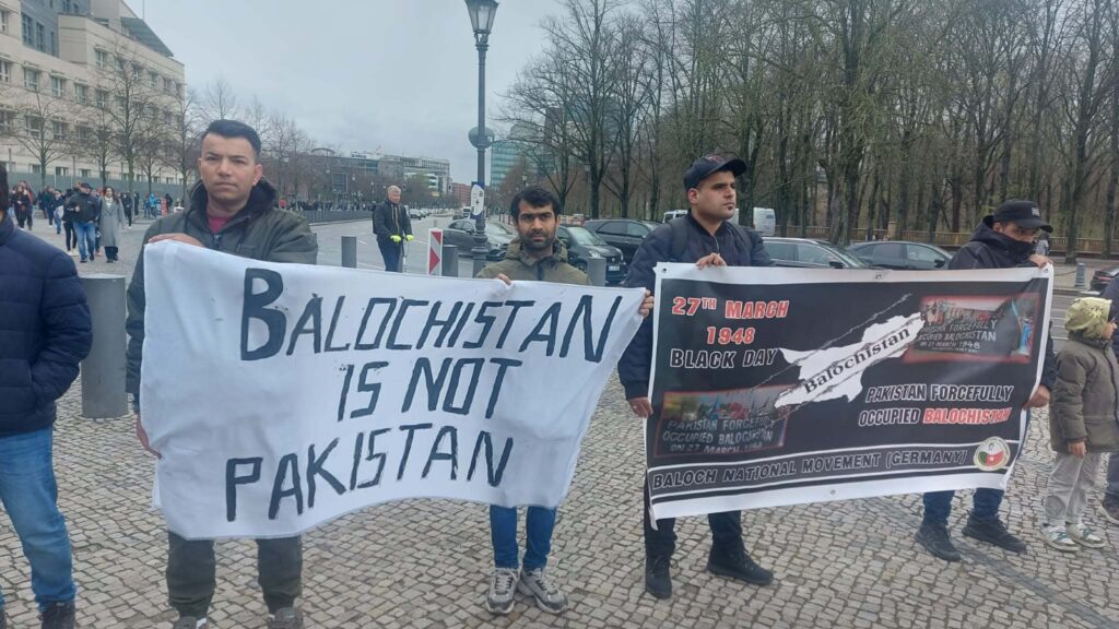 BNM Germany Chapter Organizes Protest and Observes March 27 as Black Day