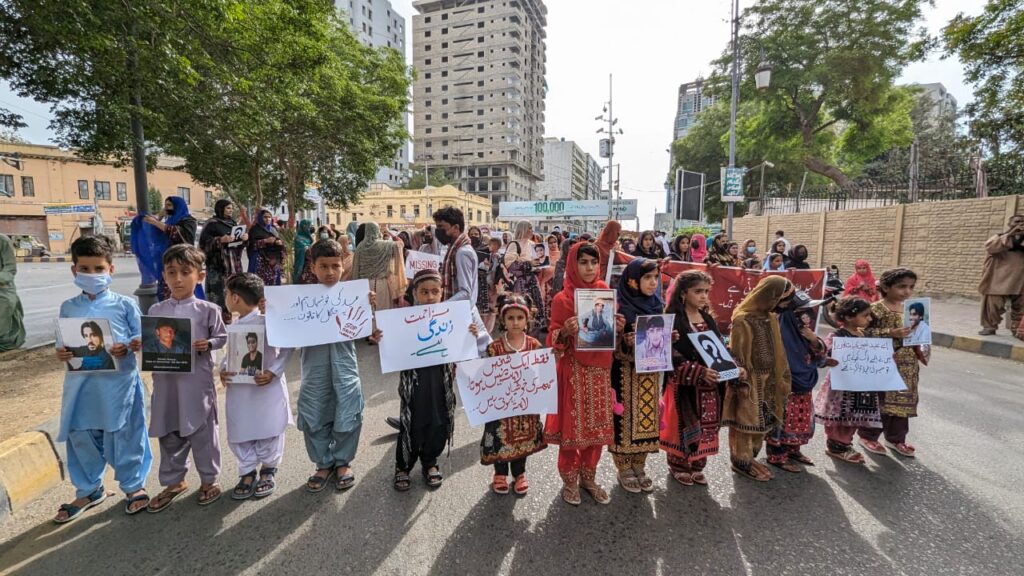 Protests and rallies across Balochistan and Karachi on Eid day