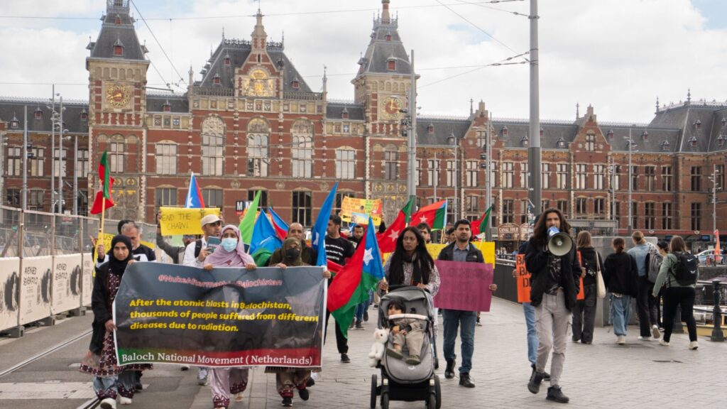 Pakistan Turns Balochistan into a Nuclear Weapons Laboratory: BNM Netherlands Protests