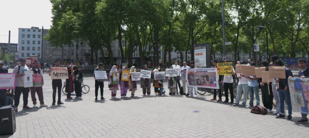 End Extensive Military Operations in Balochistan – BNM Germany Protest
