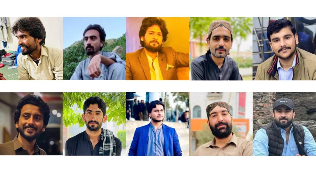 Islamabad. Ten Baloch students of NUML University Forcibly Disappeared from their Residential flat in Rawalpindi