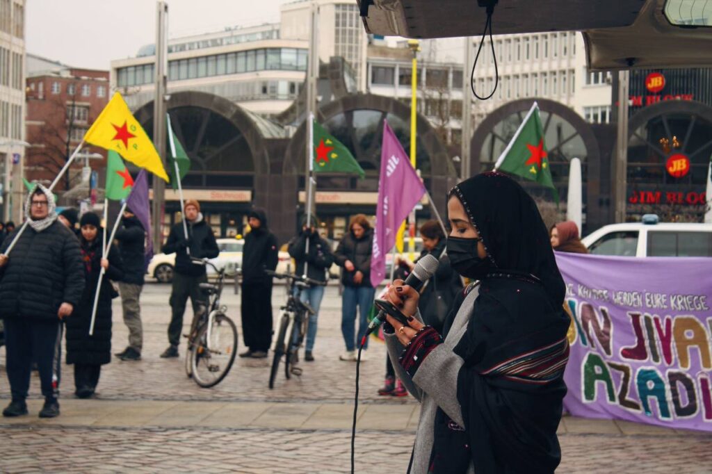 Demonstration to Mark 10th Anniversary of Kurds’ Victory Against ISIS with BNM Representative in Attendance