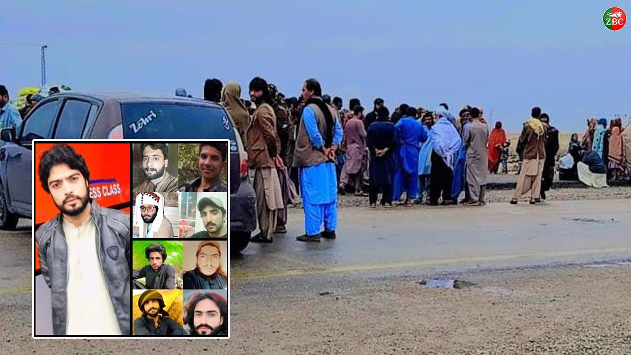 Surab. Protesters have blocked the Main Highway at Surab Zero Point Over enforcedly disappeared persons