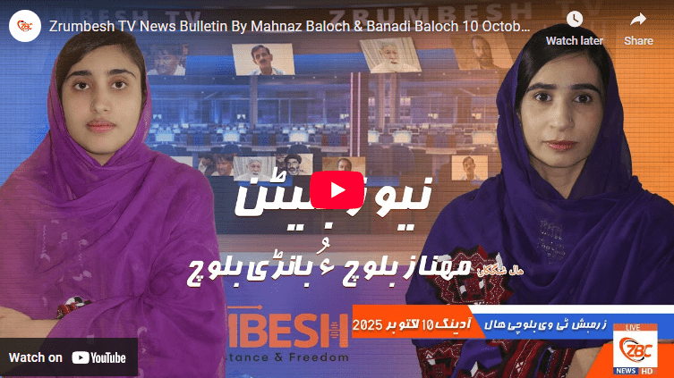 Zrumbesh TV News Bulletin 10 Oct 2025