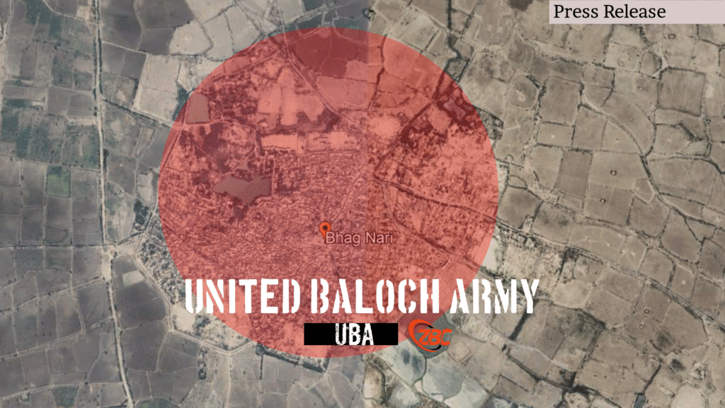 United Baloch Army Claims Control of Bhag Nari Town in Major Attack