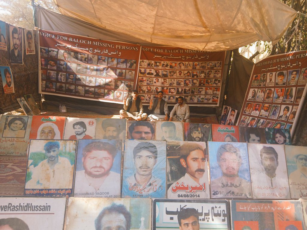 VBMP Sit-in Against Enforced Disappearances Continues for 5,981st Day in Quetta