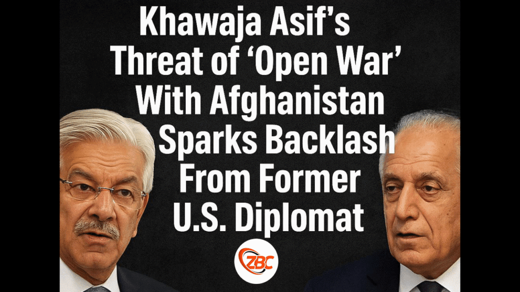 Khawaja Asif’s Threat of ‘Open War’ With Afghanistan Sparks Backlash From Former U.S. Diplomat