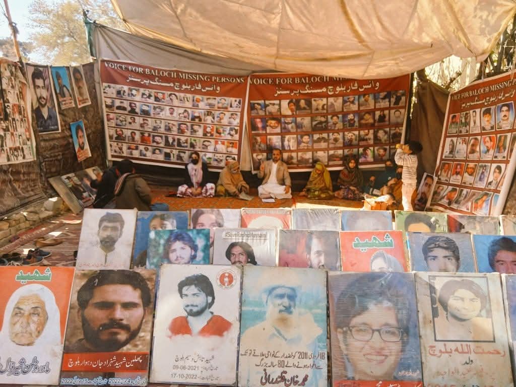 VBMP Protest Against Enforced Disappearances Enters 6,003rd Day; Concern Expressed Over the Disappearance of Arif Baloch