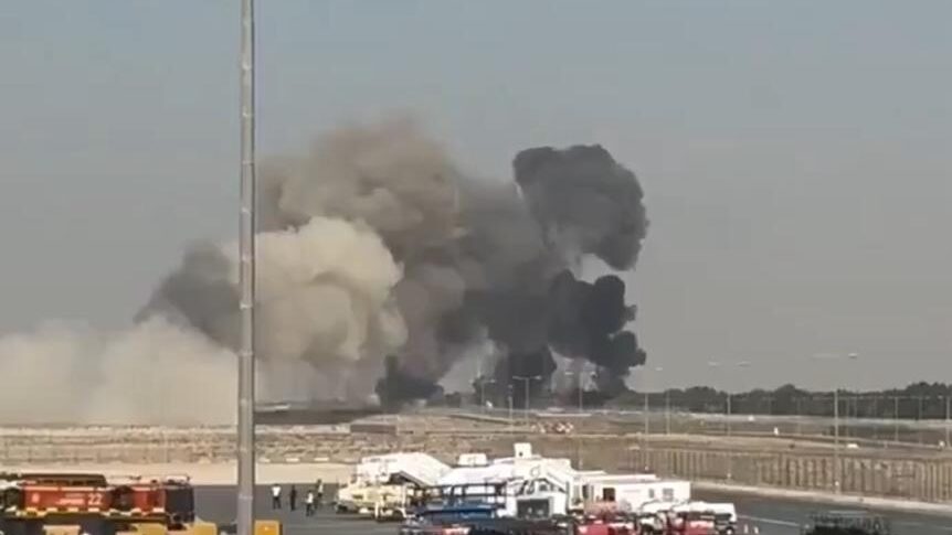 Indian Fighter Jet Crashes During Dubai Airshow, Pilot Killed; Investigations Underway