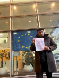 VMPS Submits Memorandum on Enforced Disappearances in Sindh to European Parliament