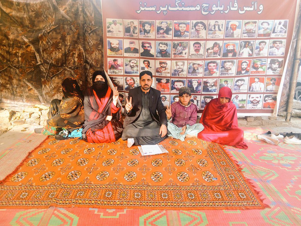 VBMP Protest Enters 6,040th Day, Families of Lal Muhammad Marri and Kaleemullah Marri Participate