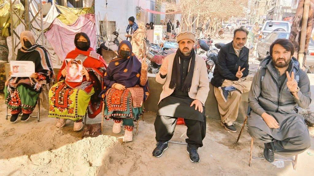 Quetta: VBMP Protest Enters 6,041st Day, Family of Nasreen Baloch Joins Demonstration