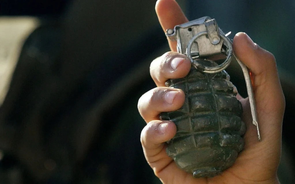Hand Grenade Attack on a House in Hub City