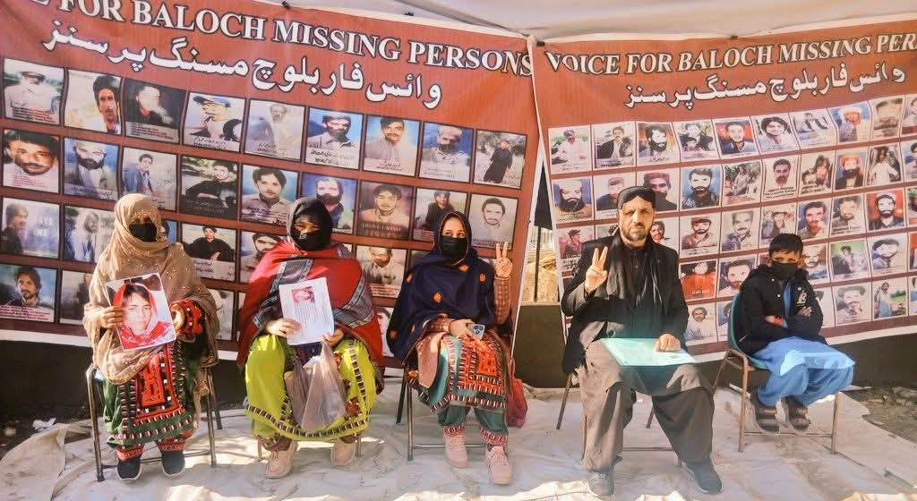 VBMP Protest Marks 6,042nd Day, Demands Immediate Recovery of All Forcibly Disappeared Baloch Women Including Nasreen