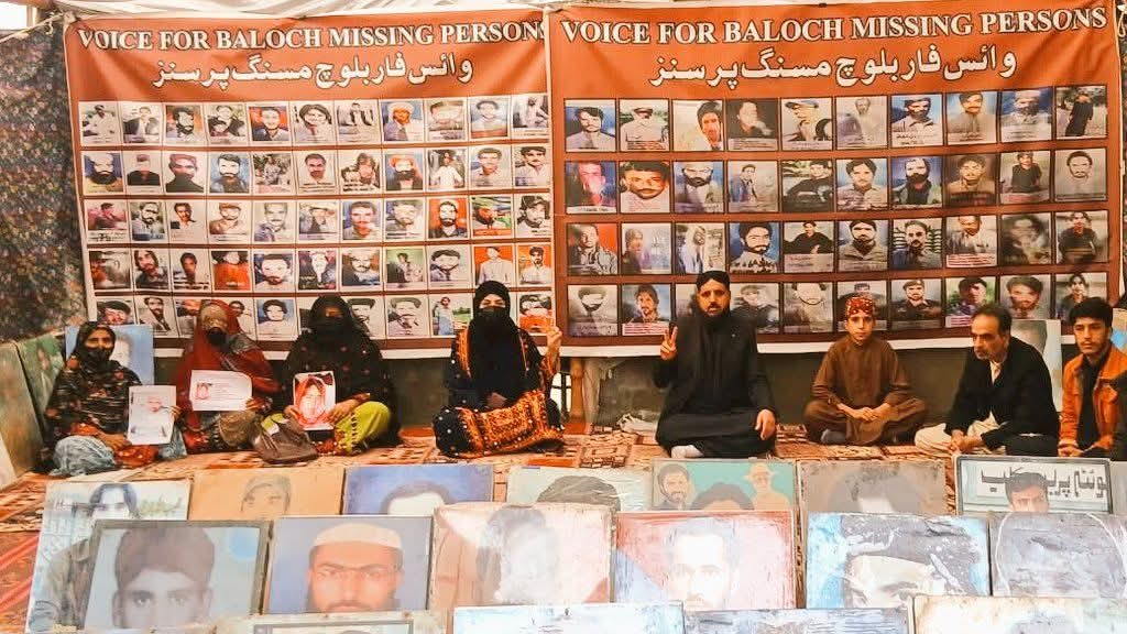 VBMP Protest Against Enforced Disappearances Enters Its 6,054th Day