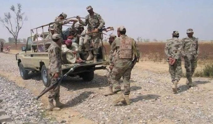 Army arrested civilians