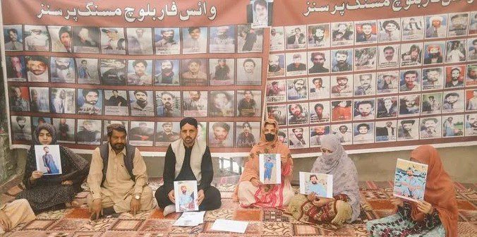 Quetta: Family of Enforcedly Disappeared Saifullah Joins VBMP Protest Camp