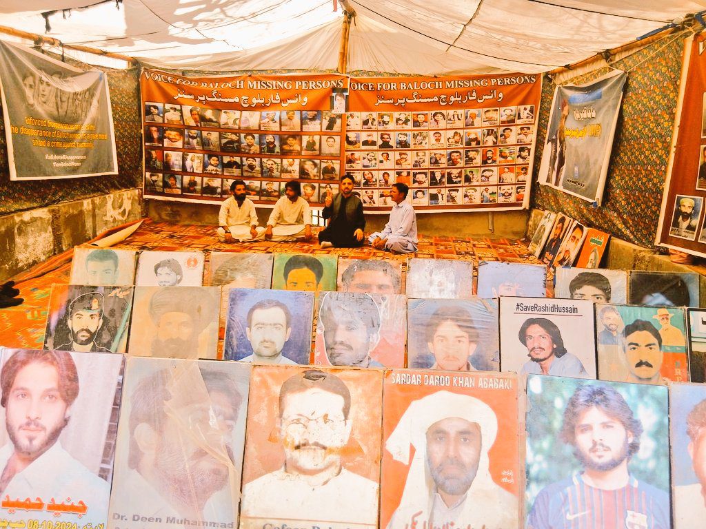 VBMP Protest Camp Continues in Quetta; Family of Disappeared Abdul Razzaq Pirkani Contacts Organization