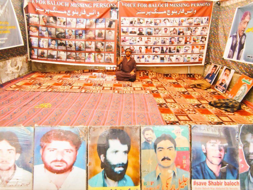 Protest Against Enforced Disappearances Continues in Quetta