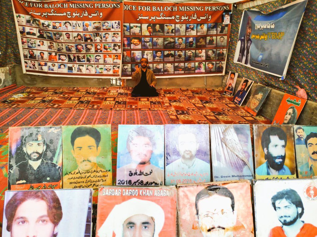 Quetta: VBMP Protest Camp Against Enforced Disappearances Continues for 6,100th Day