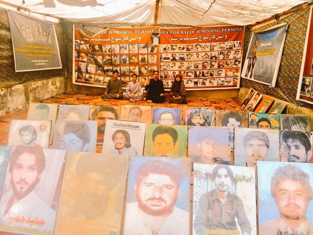 VBMP Protest Camp Continues as Family of Enforcedly Disappeared Qambar Khudabakhsh Seeks Justice