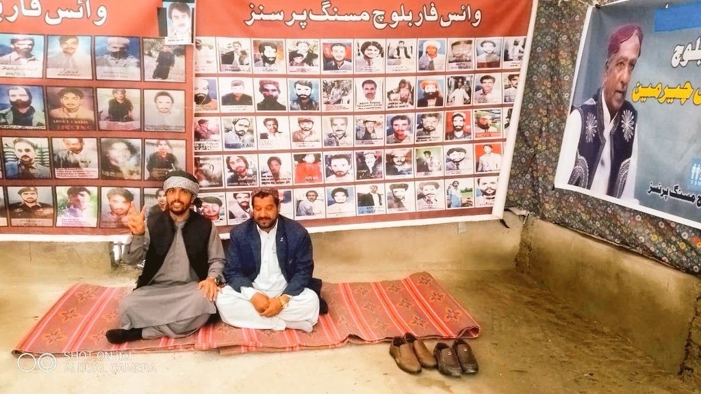 VBMP Protest Camp Continues in Quetta Despite Heavy Rain