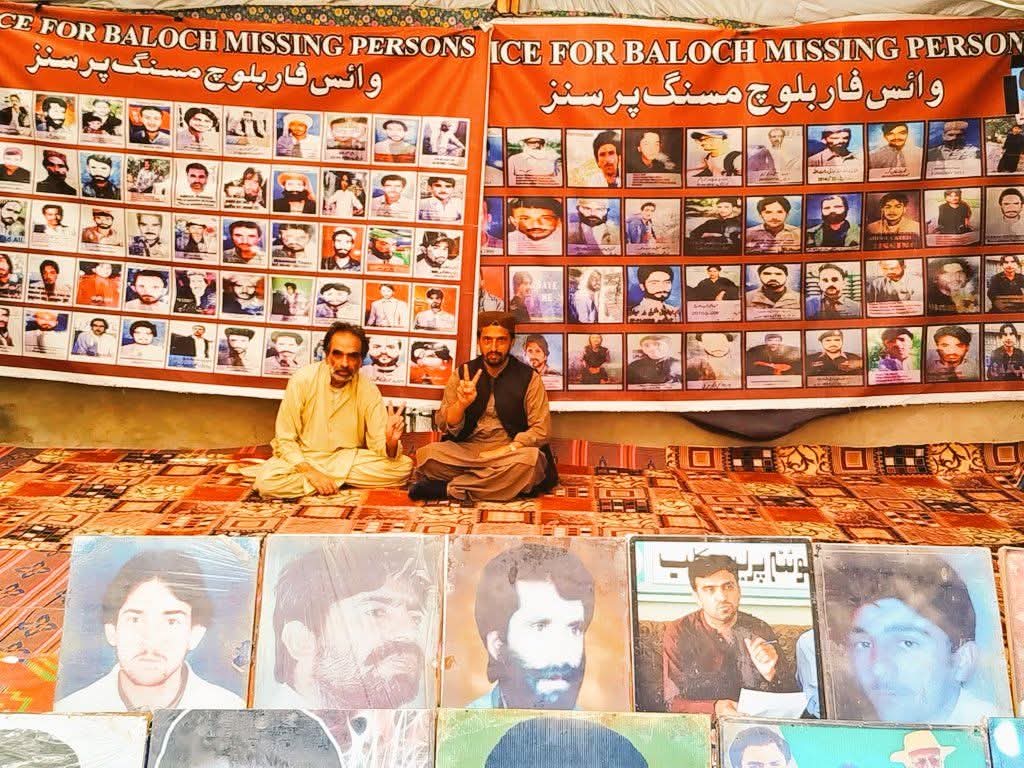 VBMP Protest Camp Against Enforced Disappearances Enters 6,132nd Day