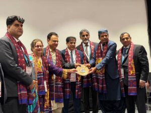 VMPS Coordinator Sarang Sindhi Honored at International Sindhi Diaspora Conference in London