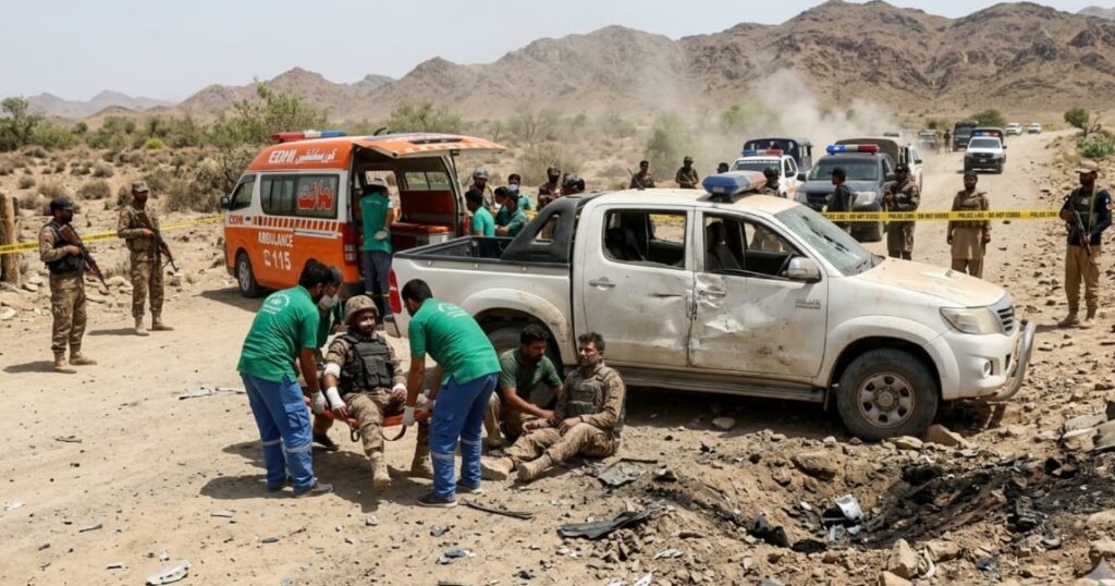 Dera Bugti: Two Security Personnel Wounded in Blast Near Vehicle in Pirkoh Area