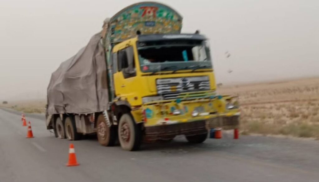 Two Mineral Trucks Torched in Kharan, Armed Men Seize and Burn Death Squad Hideout in Noshki