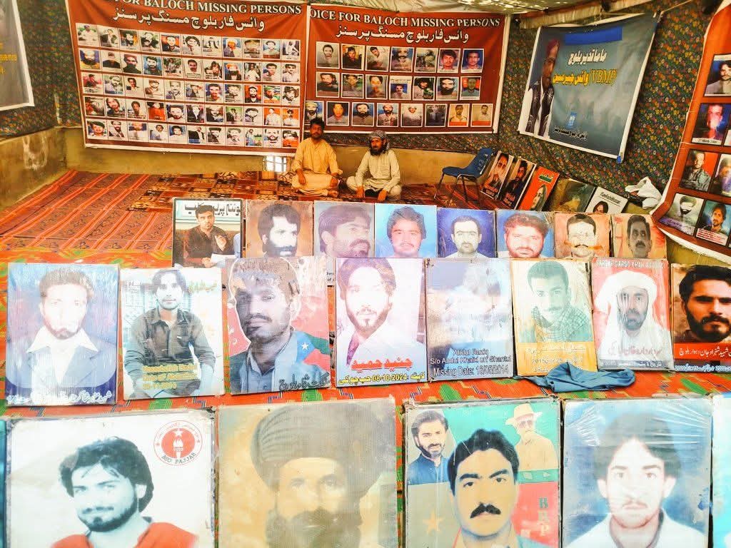 VBMP Protest Camp Outside Quetta Press Club Enters 6,158th Consecutive Day Against Enforced Disappearances