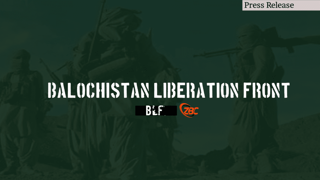BLF Claims Responsibility for 10 Operations Across Balochistan; 14 State Personnel Killed, Weapons Seized, Surveillance Cameras Destroyed
