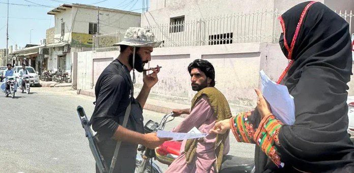 BYC Distributes Pamphlets Against Faceless Trials, Enforced Disappearances of Its Leadership