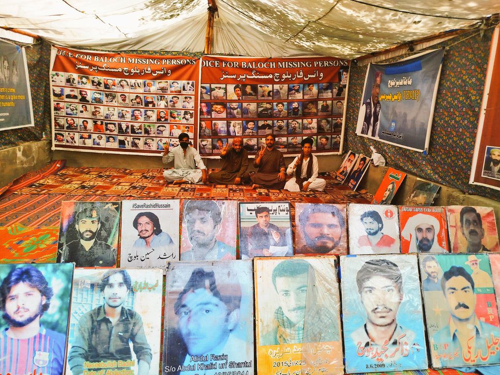 VBMP Protest Camp Enters Its 6188th Day in Quetta