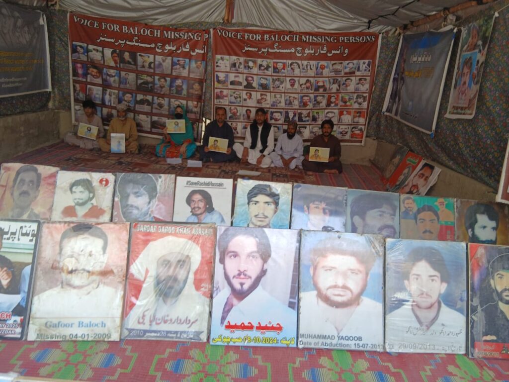 VBMP Protest Camp Outside Quetta Press Club Enters 6,212th Day