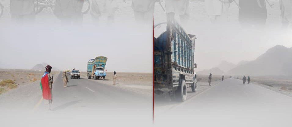 Kharan: Baloch Freedom Fighters Blockade CPEC Road, Later Attack FC Checkpoint in Latar