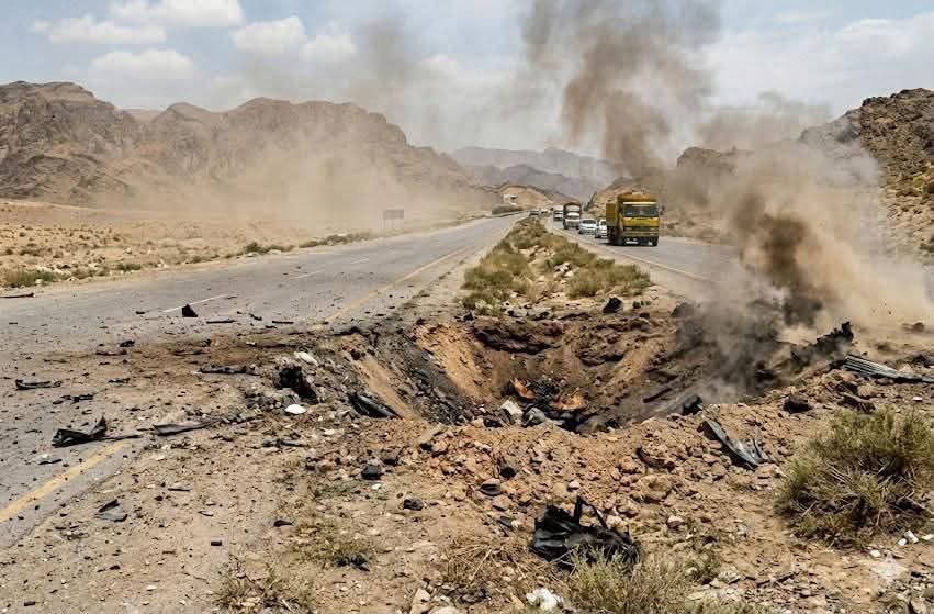 Destroyed Road
