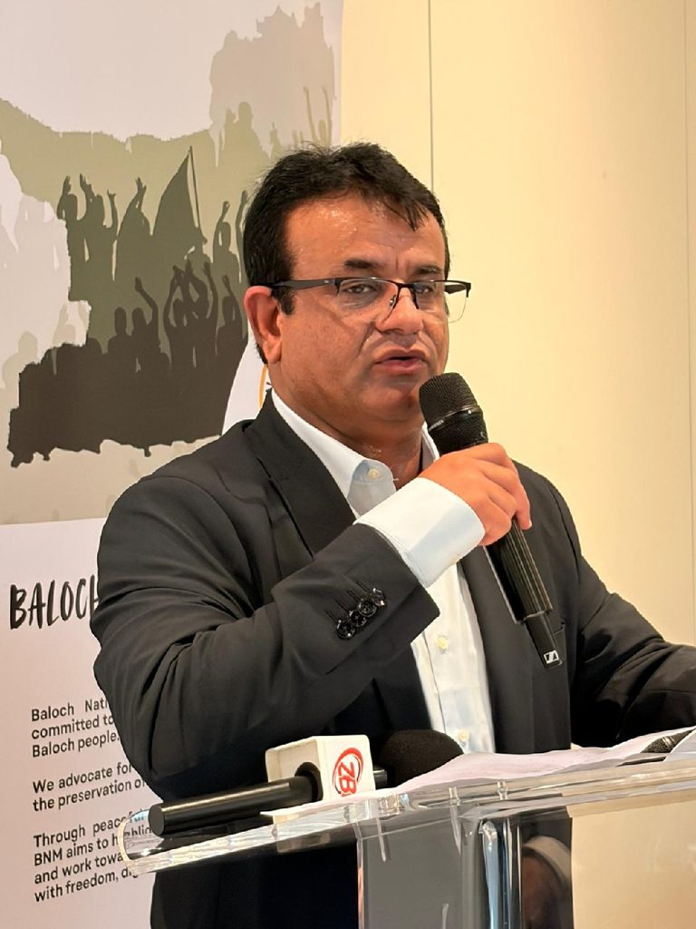 Dr Naseem Baloch Geneva Conferece
