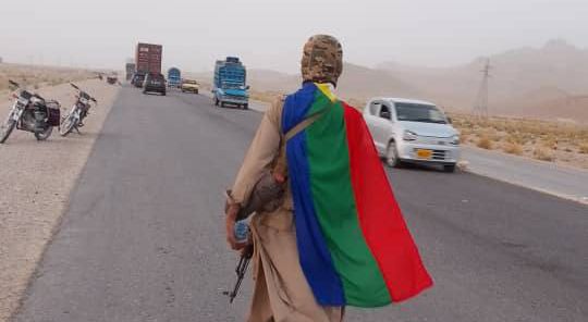 Checkpoints, Clashes With Pakistani Forces in Kech, Basima, Sorab; Female Fighters Seen During Blockade