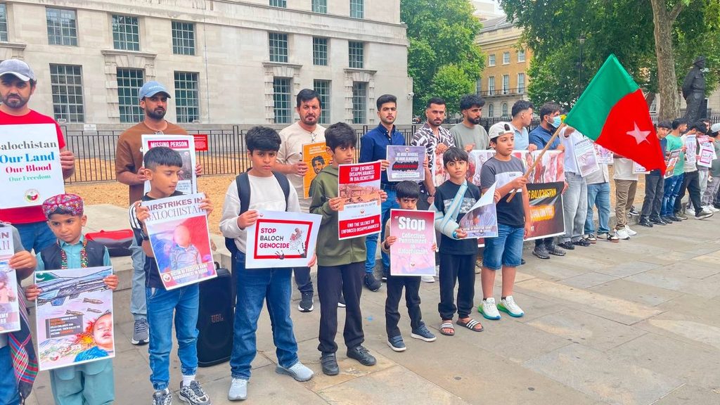 BNM Seeks International Inquiry into Surab Air Strikes, Held Vigil in London