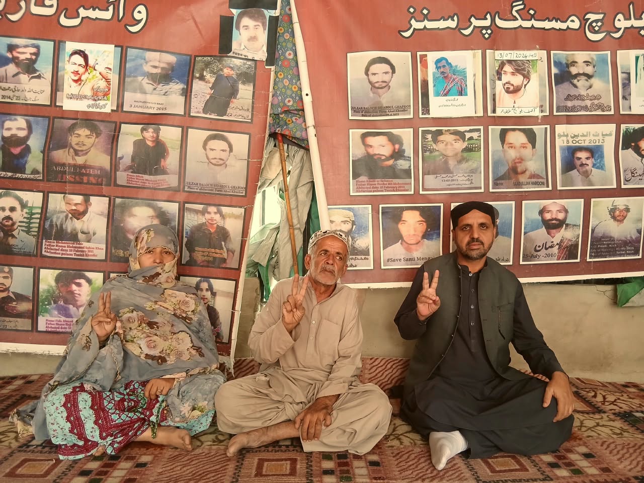 VBMP protest camp enters 6,374th day as family of disappeared man appeals for his return
