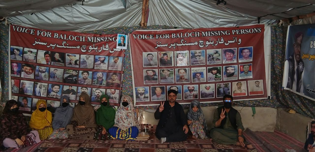 VBMP protest camp enters 6,378th day, demands recovery of Shabbir Baloch