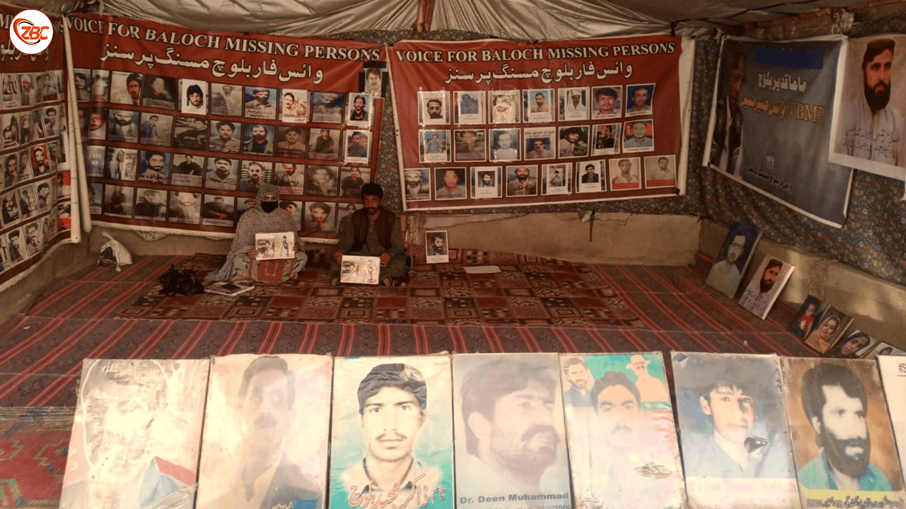 VBMP Protest Camp Marks 6,400 Days, Demands Recovery of Sagheer Ahmed, Iqbal Baloch and All Missing Persons